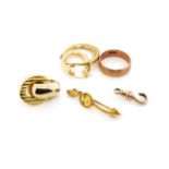 Gold for scrap or parts