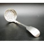 Victorian sterling silver castor spoon
