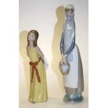 Two Lladro figurines