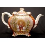Antique Burgess & Leigh 'Japan' design teapot