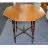 Vintage cedar parlour table