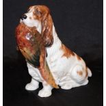 Good Royal Doulton Spaniel with Pheasant figure