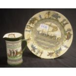 Royal Doulton series ware plate and jug