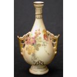 Royal Worcester blush ivory posy vase