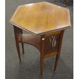 Edwardian Hexagonal two tier occasional table