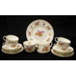 Minton Marlow patterned tea set