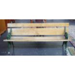 Garden bench seat