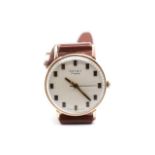 Poljot Soviet Russian 14ct rose gold watch