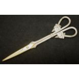 Sterling silver grape scissors
