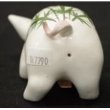 Wemyss pig form condiment shaker