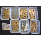 Quantity of Australian and world coins