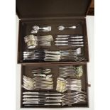 Christofle Paris silver plated cutlery set