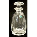 Stuart crystal spirit decanter