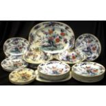 Victorian extensive Ironstone part dinner set