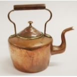 Early 19th century copper kettle