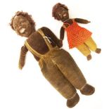 Two African Indigenous dolls