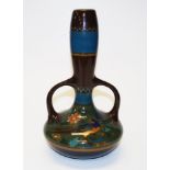 Vintage Arnhem Holland high glaze earthenware vase