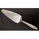 Silver plate handled cake server