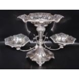 Good George V sterling silver centrepiece