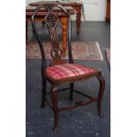 Good early 20th century side chair