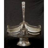 Art deco WMF silver plated serving bowl
