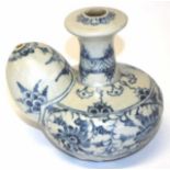 Chinese Ming style blue and white Kendi