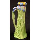 Large Royal Winton Iris single handle vase