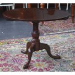 George III mahogany supper table