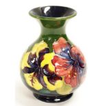 Moorcroft 'Hibiscus' vase