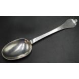 William & Mary sterling silver trefid spoon