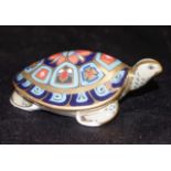 Royal Crown Derby "Terrapin turtle" paperweight