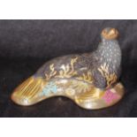 Royal Crown Derby "Sea Lion" paperweight