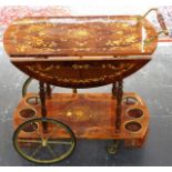 Italian style drinks trolley