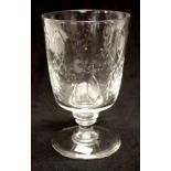 Webb cut crystal Bucket Bowl Rummer