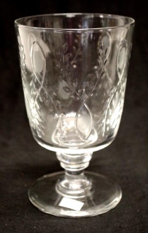 Webb cut crystal Bucket Bowl Rummer - Image 2 of 4