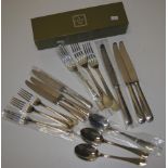 Fifteen piece Christofle France cutlery set