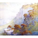 Herbert Walter Cotton (1872-1931) Escarpment