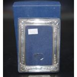 Sterling silver photo frame