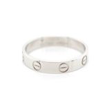Cartier "Love"ring in 18ct white gold