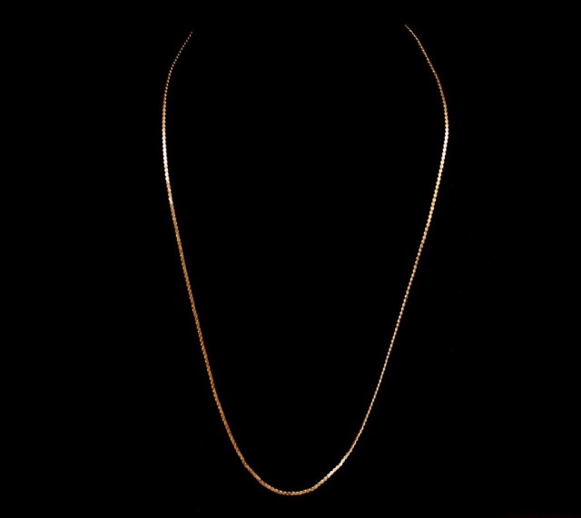 14ct yellow gold chain necklace - Image 2 of 4