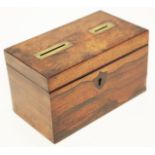 Regency Brazilian rosewood money box