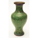 Chinese cloisonne vase