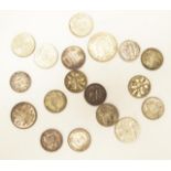 Quantity of silver coins