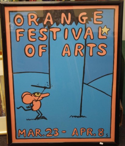 Martin Sharp (1942-2013) 'Orange Festival' - Image 2 of 2