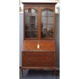 Vintage Bureau Bookcase