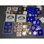 Quantity of UNC & circulated world coins