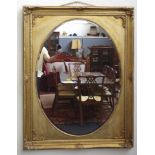 Large gilt framed mirror