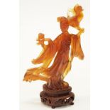 Chinese Jadeite Guanyin figure