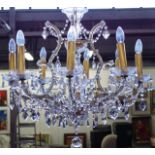 Good cut crystal chandelier