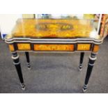 Superb Victorian card table